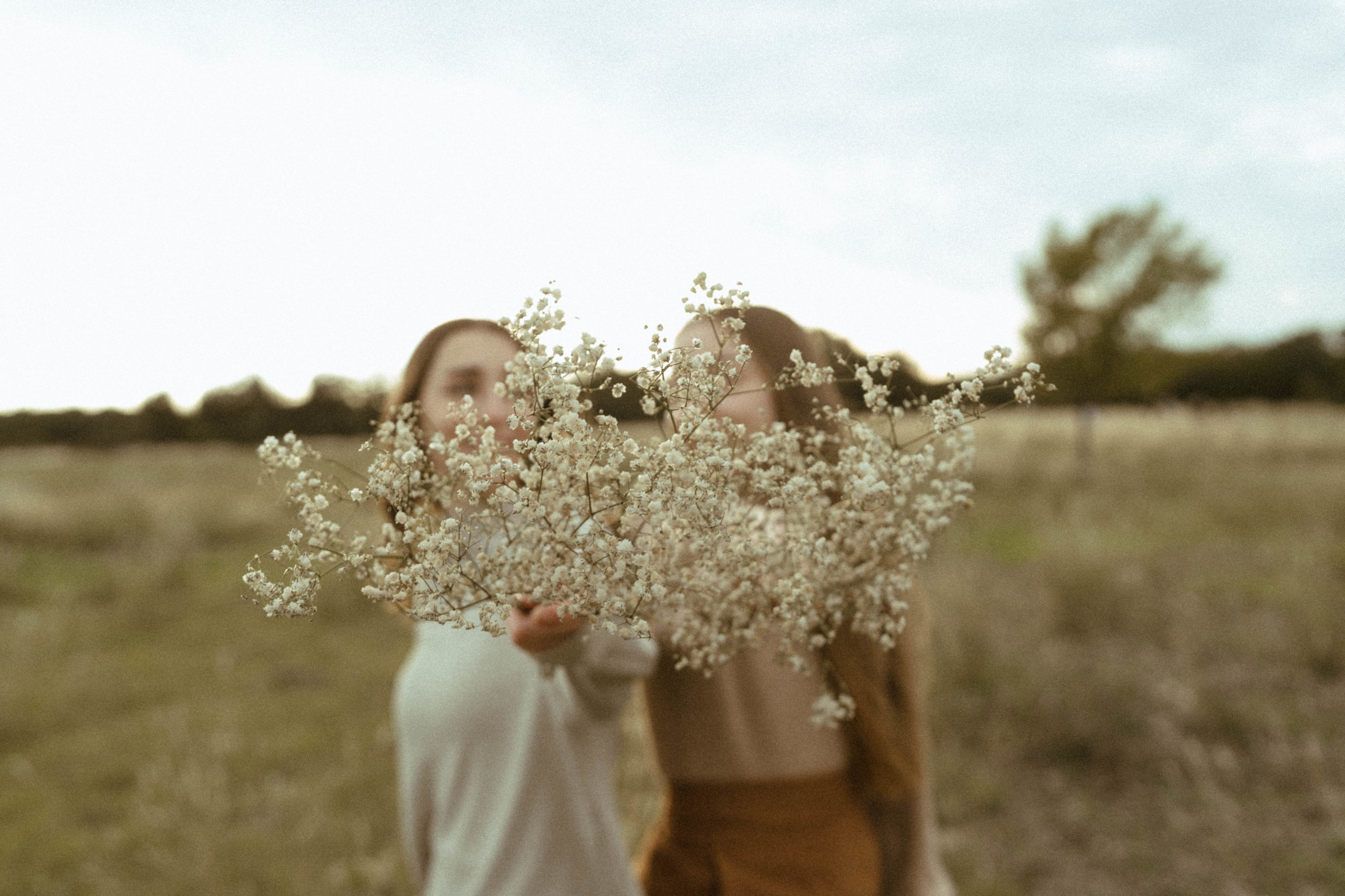 Sister session in Central Texas in the tall grasses.